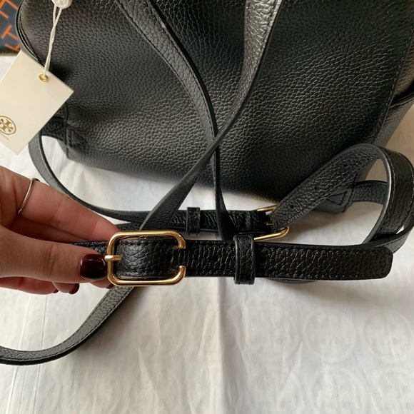 Tory Burch Thea Mini Backpack Black - Picture 9 of 12